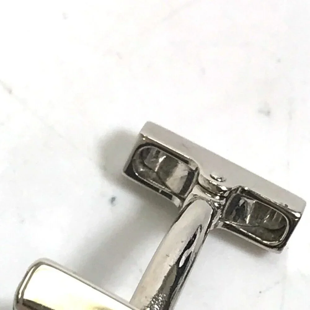 LOUIS VUITTON Damier Graphite Buton de Manchette Soho Cufflinks cuffs
